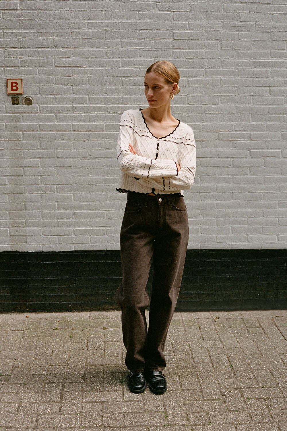 CARDIGAN TESSA BLANC CASSÉ