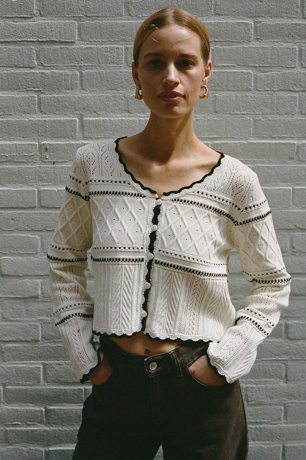 CARDIGAN TESSA BLANC CASSÉ