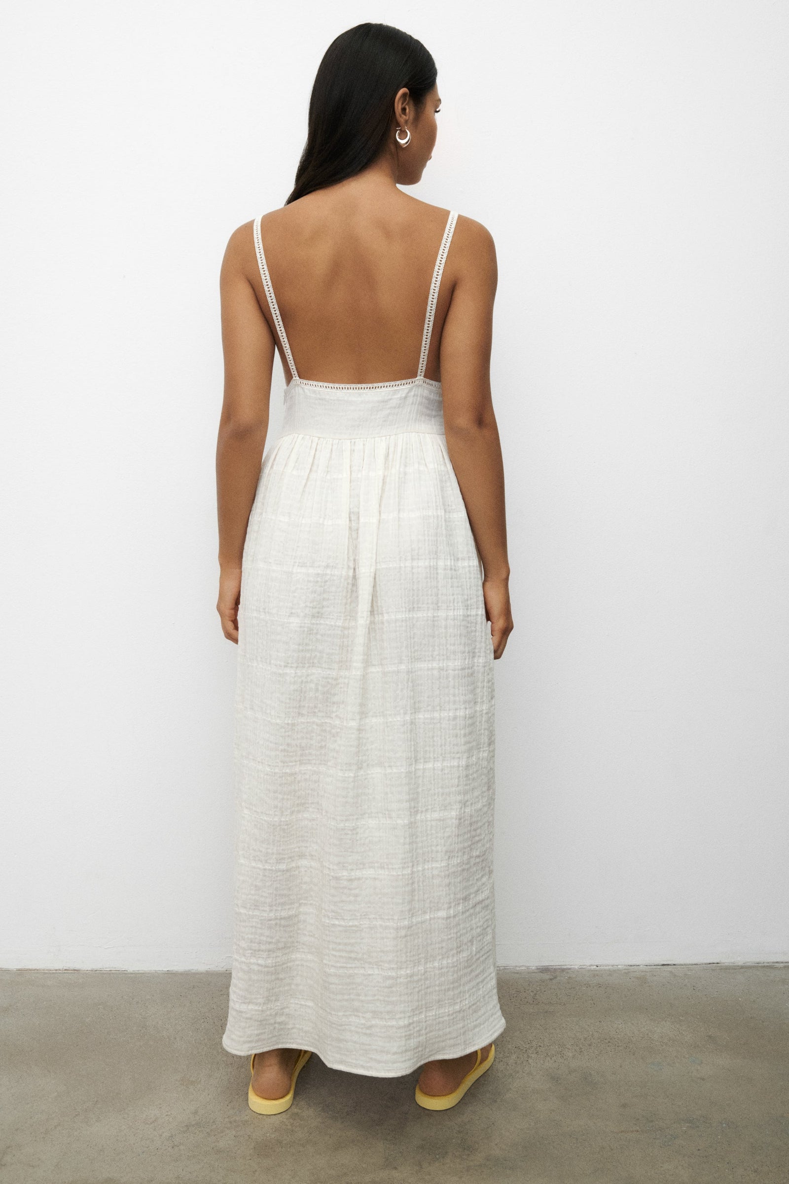 Mimi Ecru Kleid