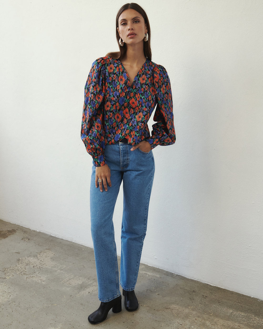 EVORA SHIRT FLORAL PRINT