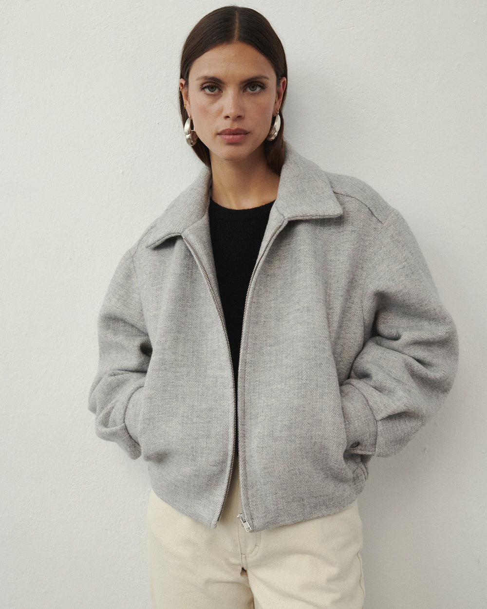 ESPRESSO JACKET GREY
