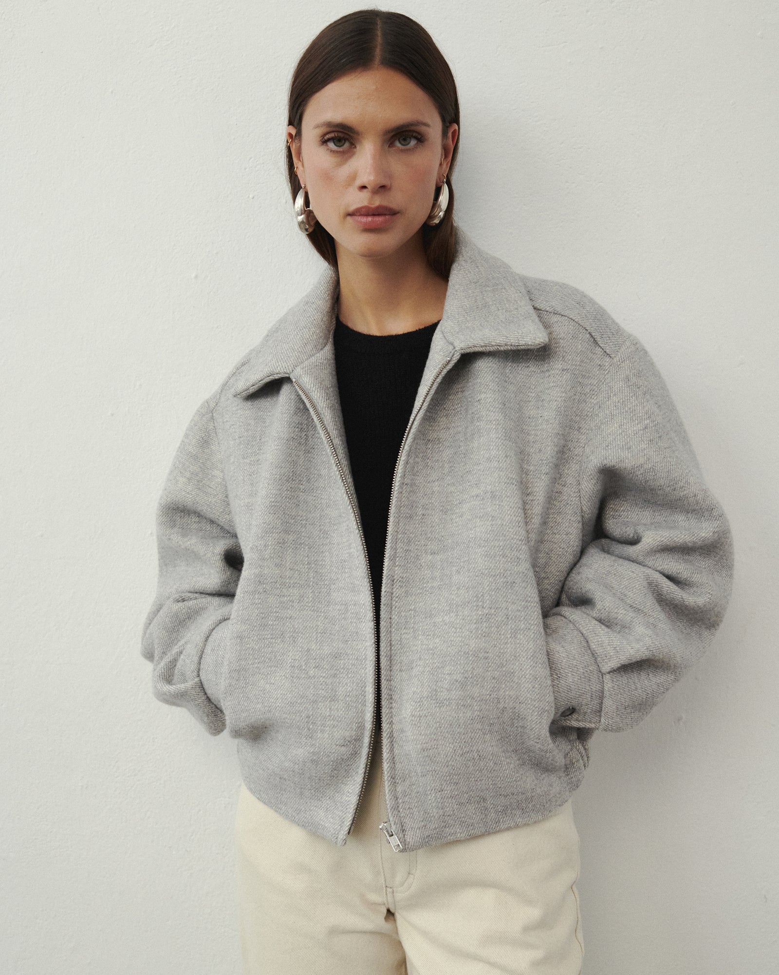 ESPRESSO JACKET GREY