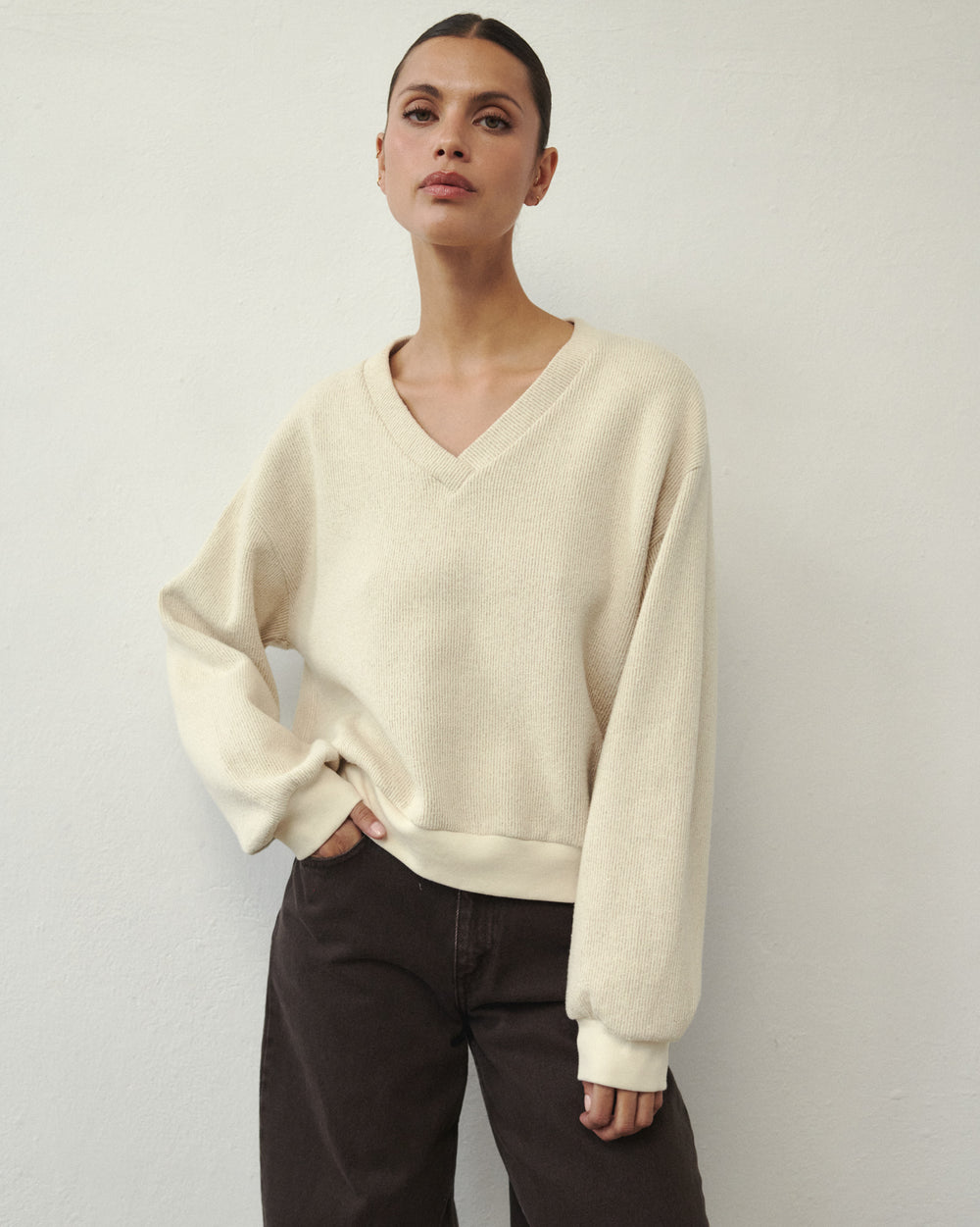 SWEAT-SHIRT NOVE BEIGE