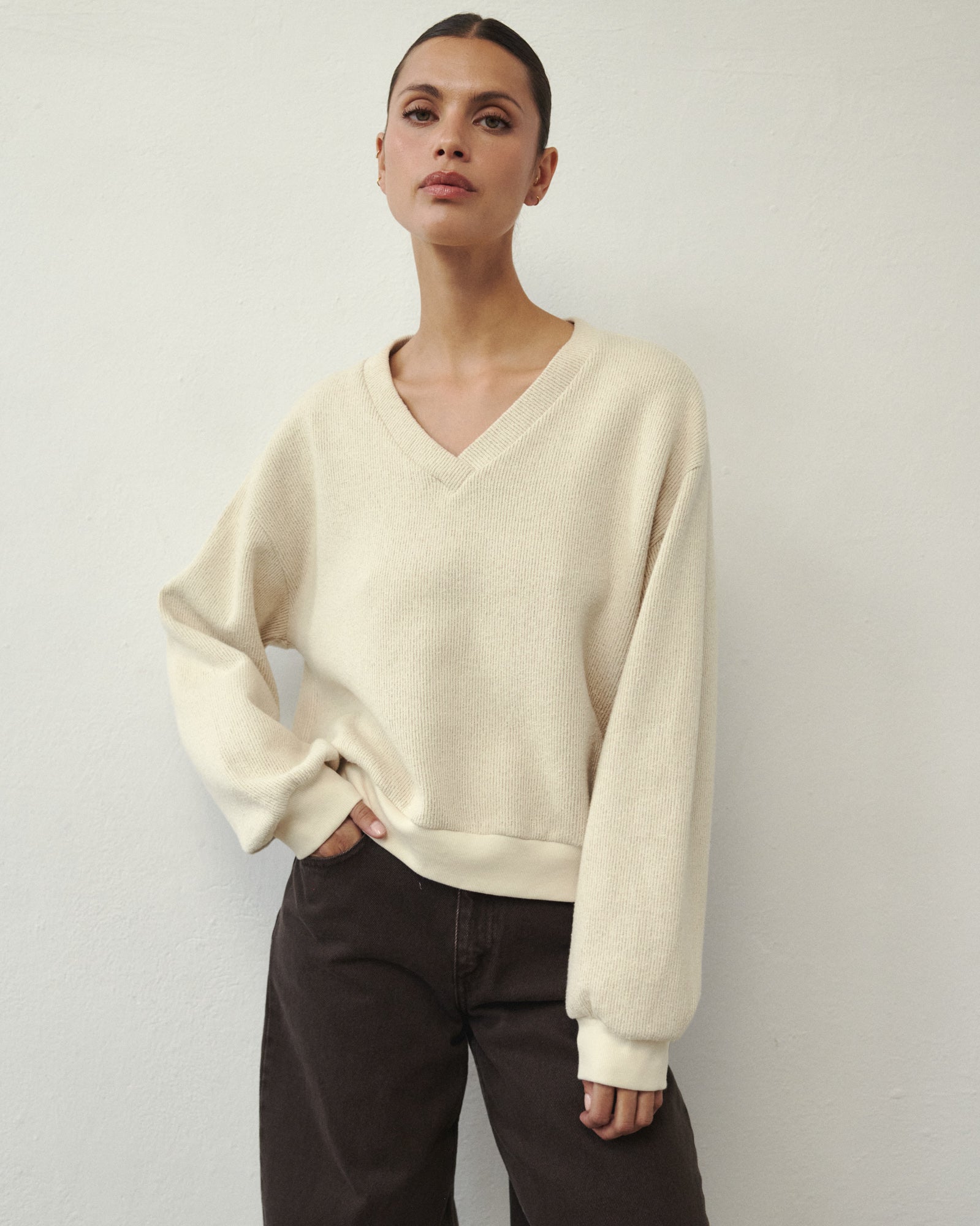 SWEAT-SHIRT NOVE BEIGE