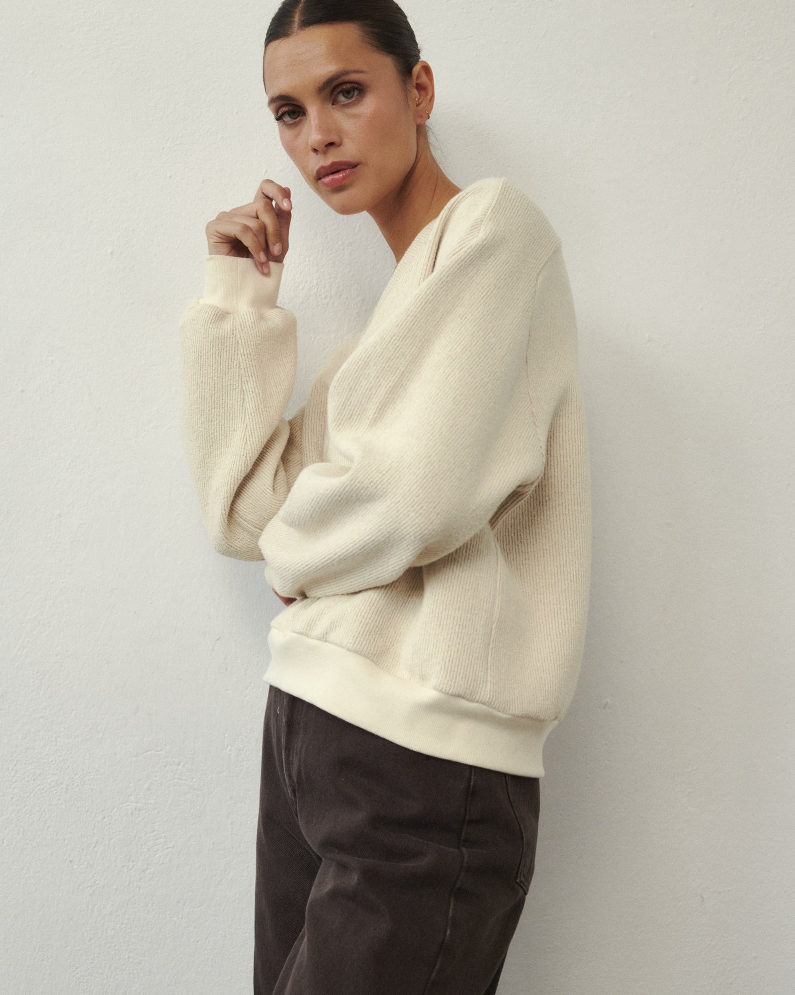 SWEAT-SHIRT NOVE BEIGE