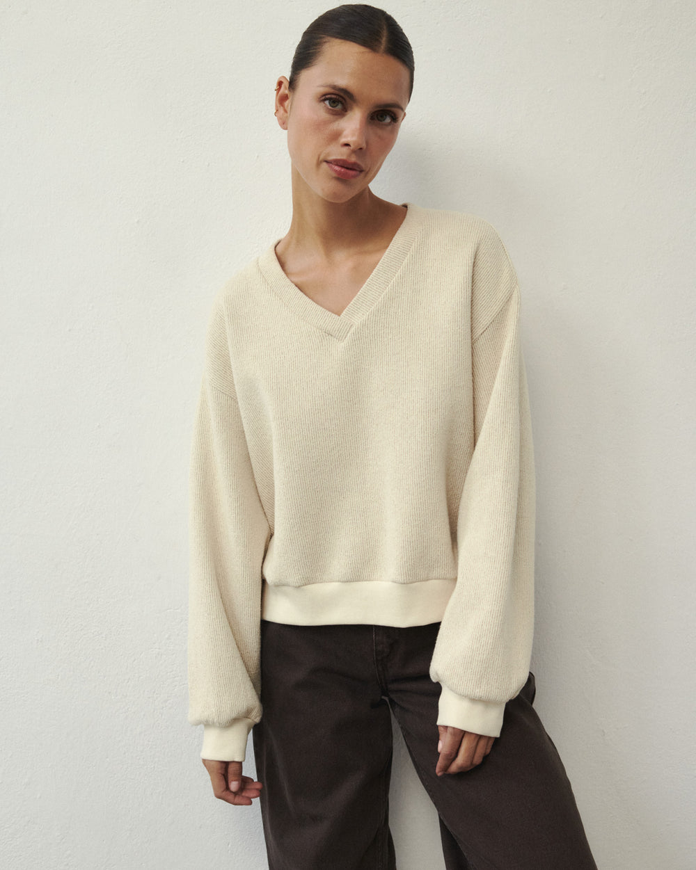 SWEAT-SHIRT NOVE BEIGE