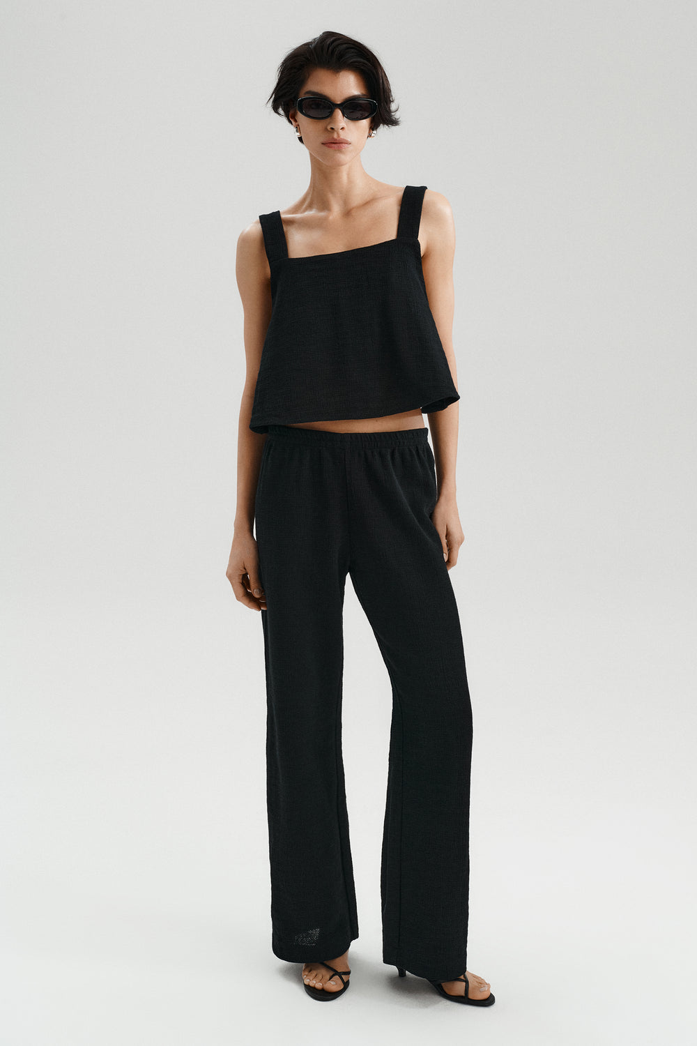 PASTEL PANTS BLACK