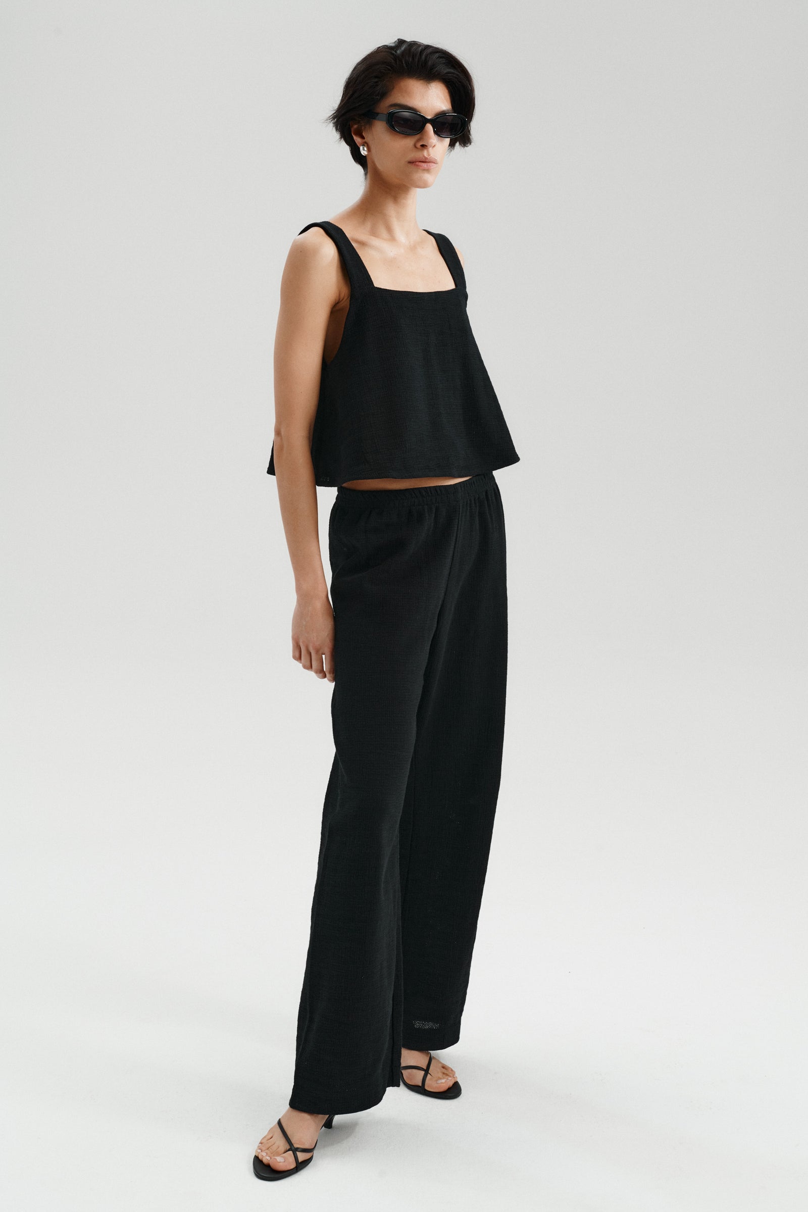 PASTEL PANTS BLACK