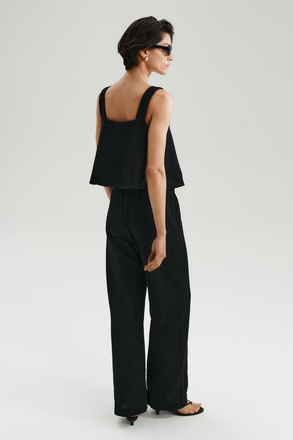 PASTEL PANTS BLACK