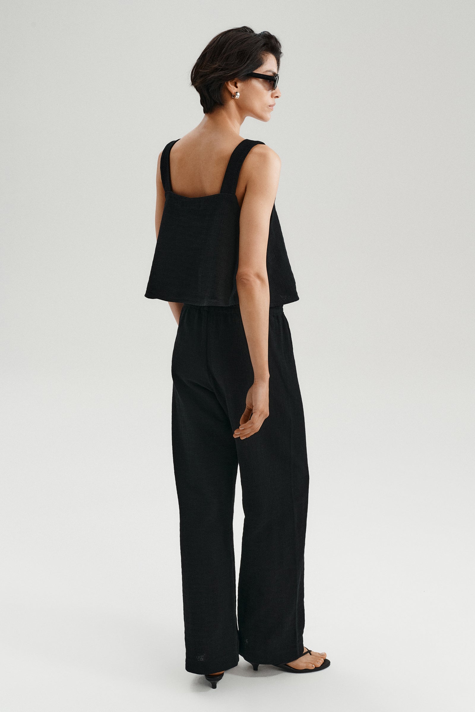 PASTEL PANTS BLACK