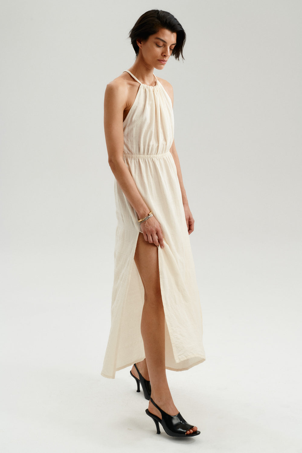 SUKIENKA MAXI CIELO OFF WHITE