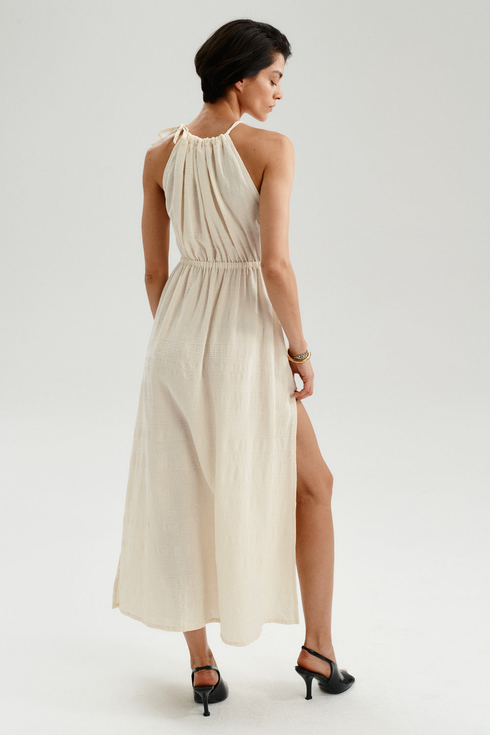 SUKIENKA MAXI CIELO OFF WHITE