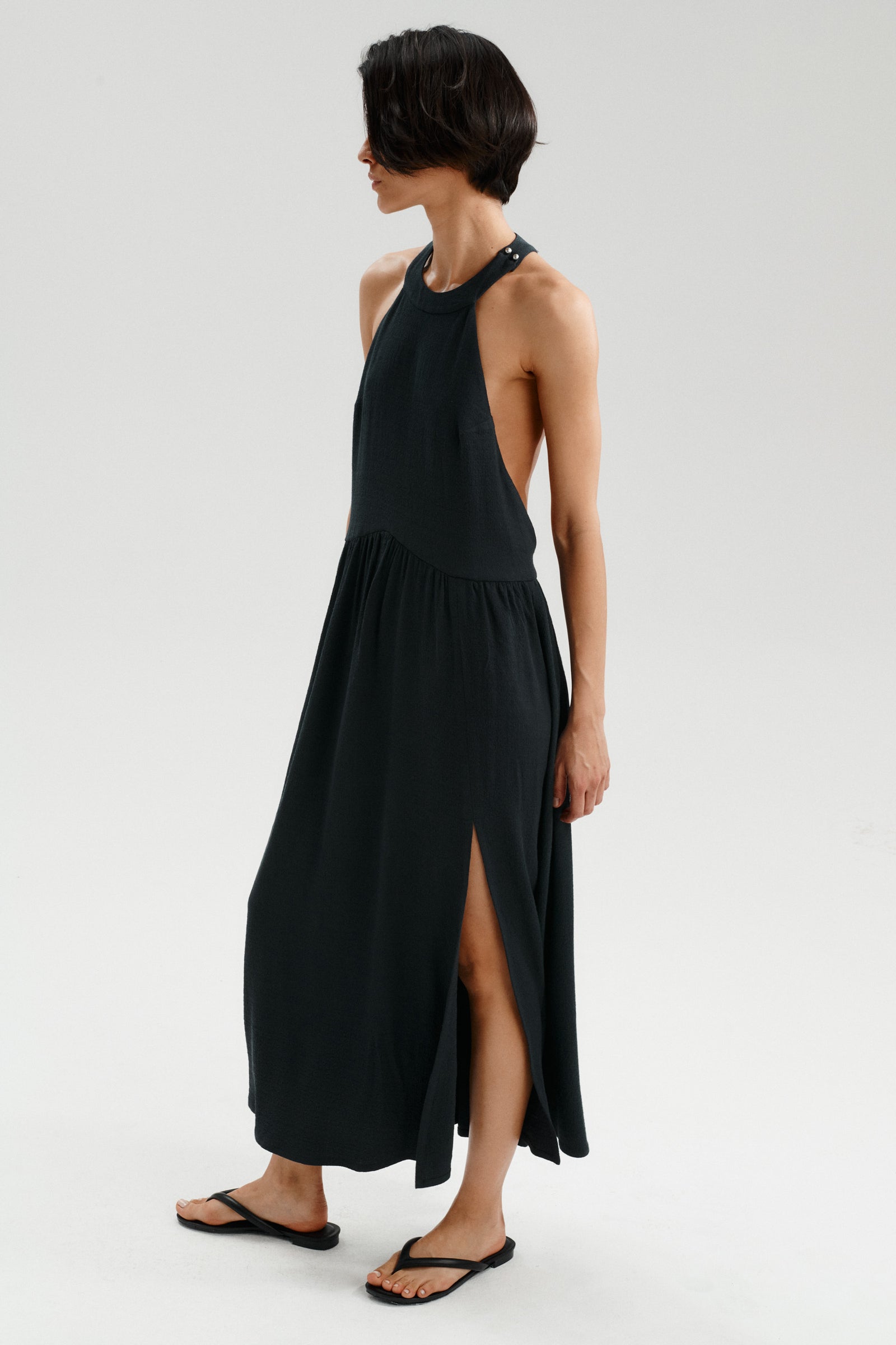 COASTAL DRESS BLACK