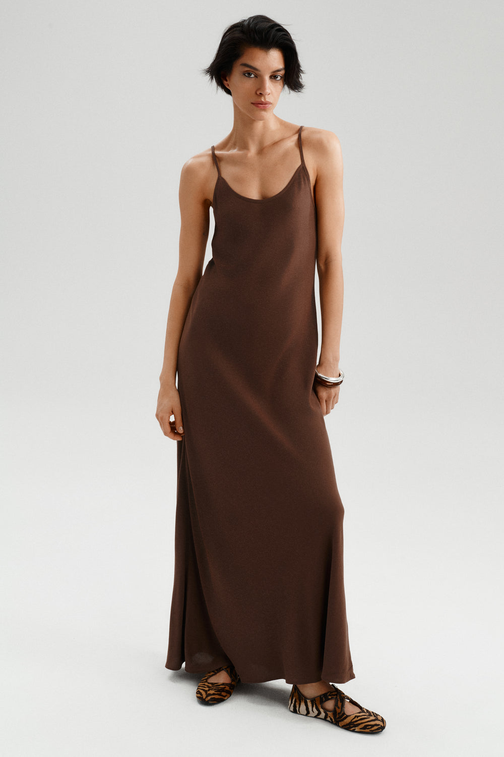 GOSSIP MAXIKLEID BRAUN