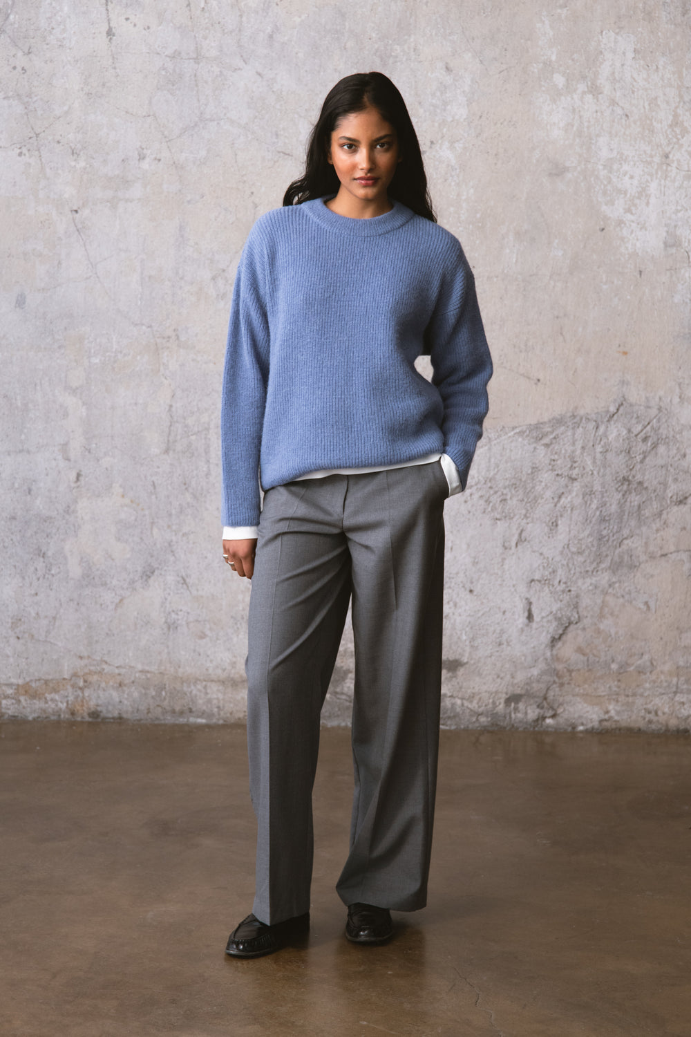SWETER CROWN BLUE