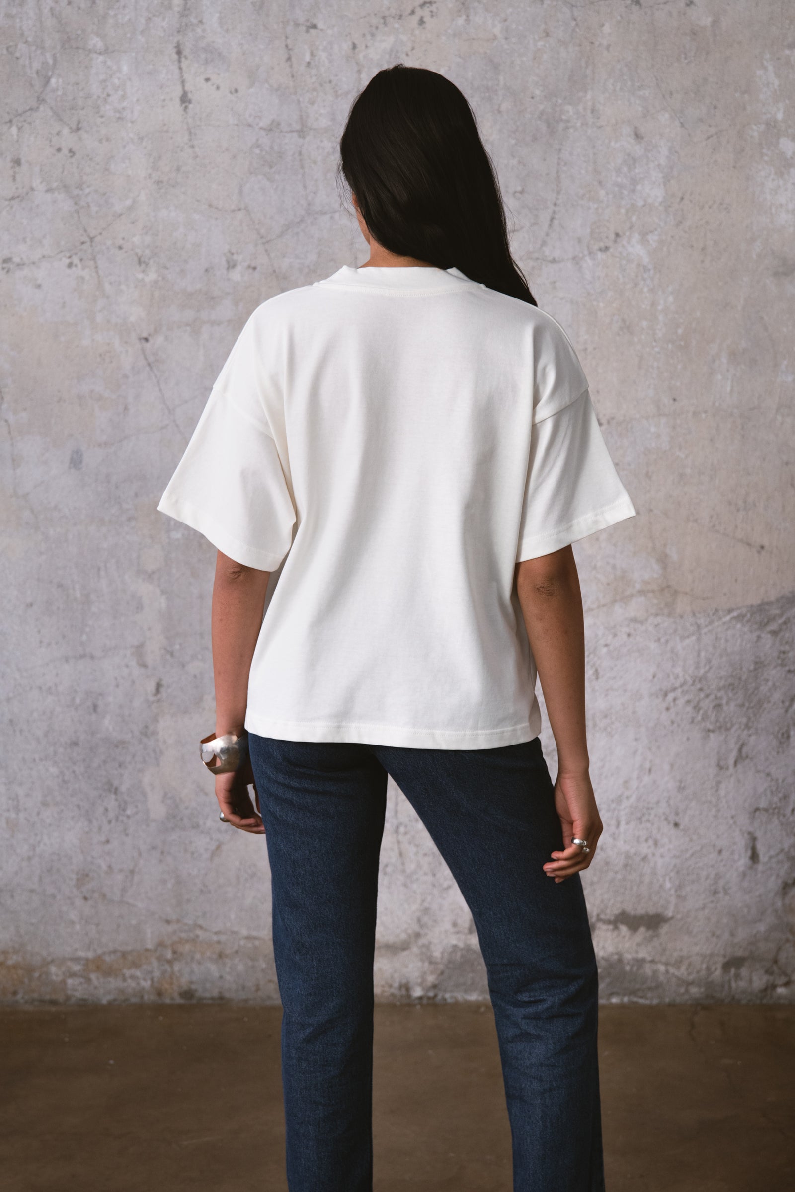 KISS MY NECK T-SHIRT WEISS
