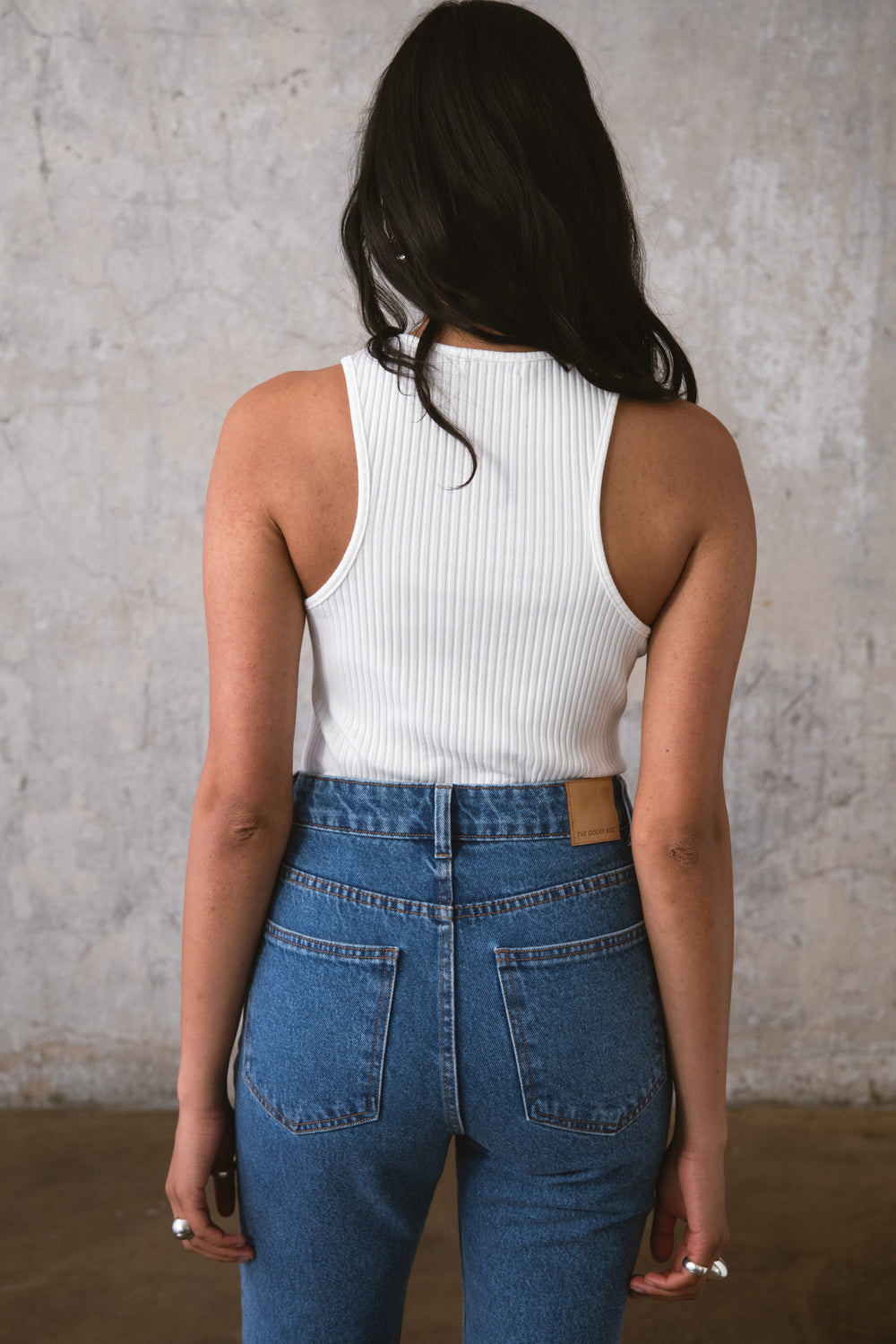 GOOD ONE WHITE TANK TOP