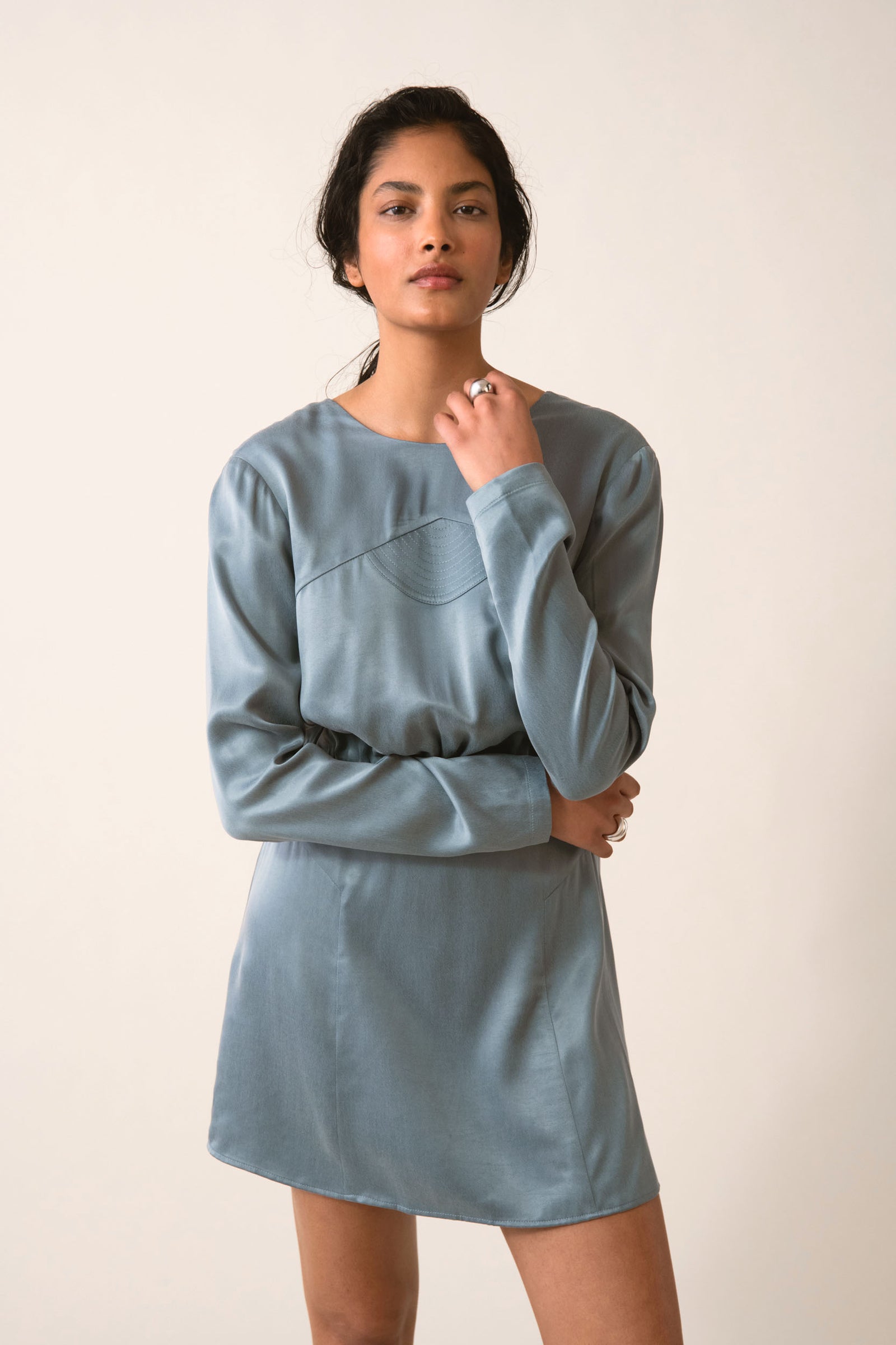 SINCERELY KLEID BLAU