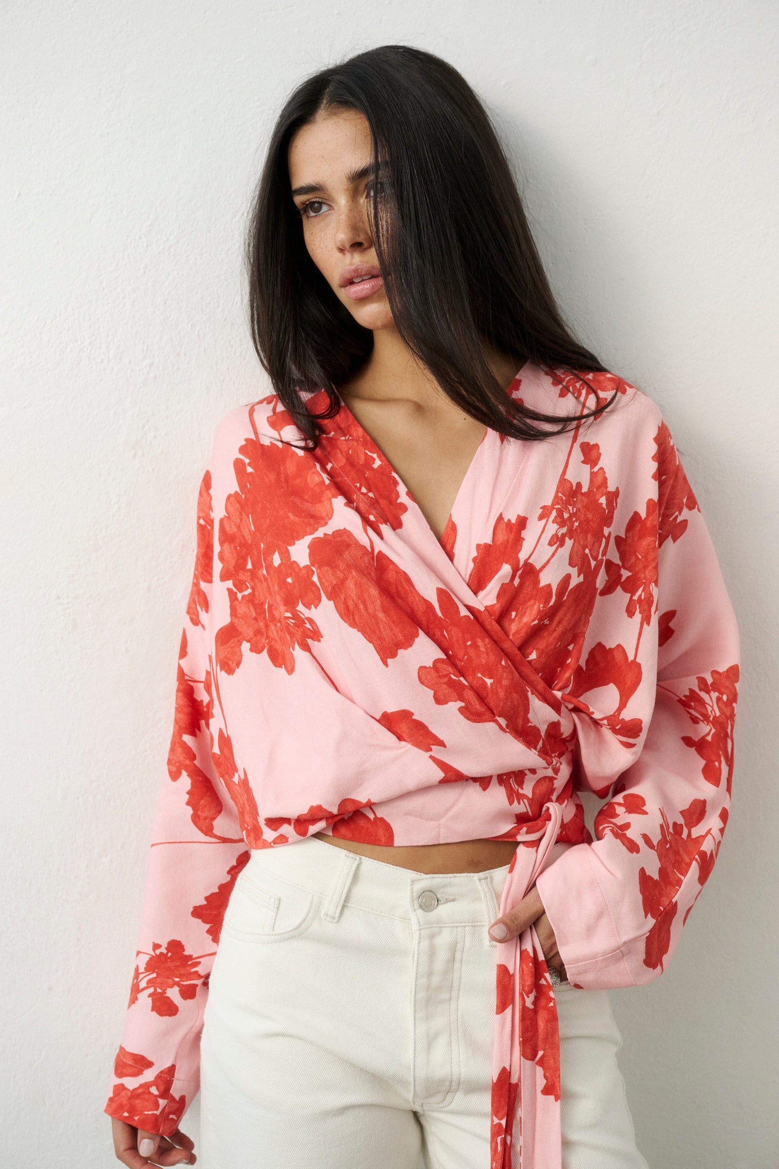 CHEMISE SAVOY CORAL BLOOM