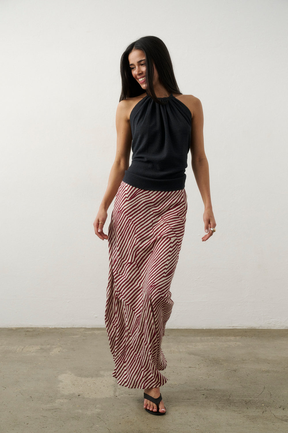 MARIE MAXI ROCK SCHWARZ