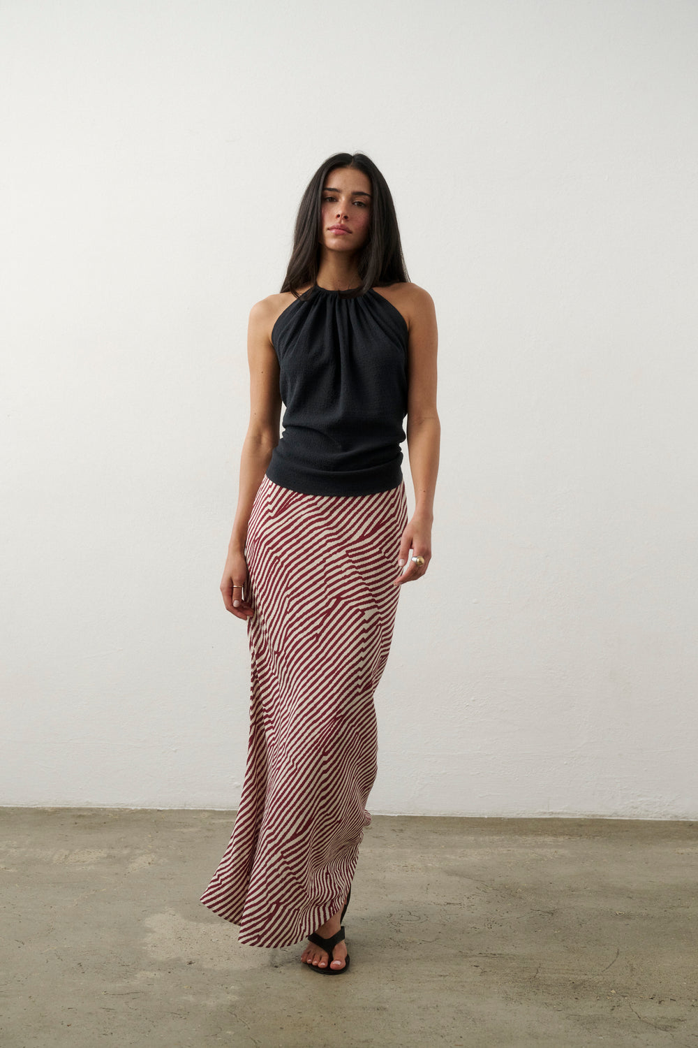 MARIE MAXI ROCK SCHWARZ