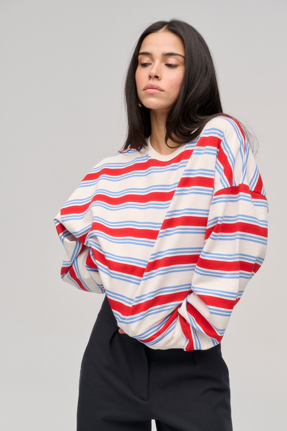 RIVES SWEATSHIRT STREIFEN