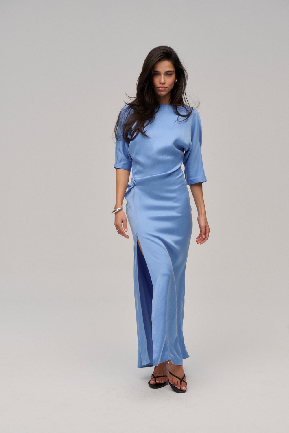 LESLIE DRESS BLUE