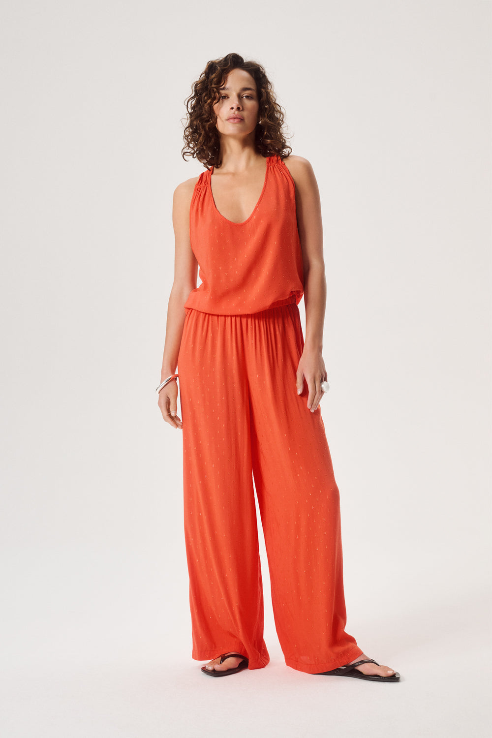 SPODNIE SOLAGE ORANGE