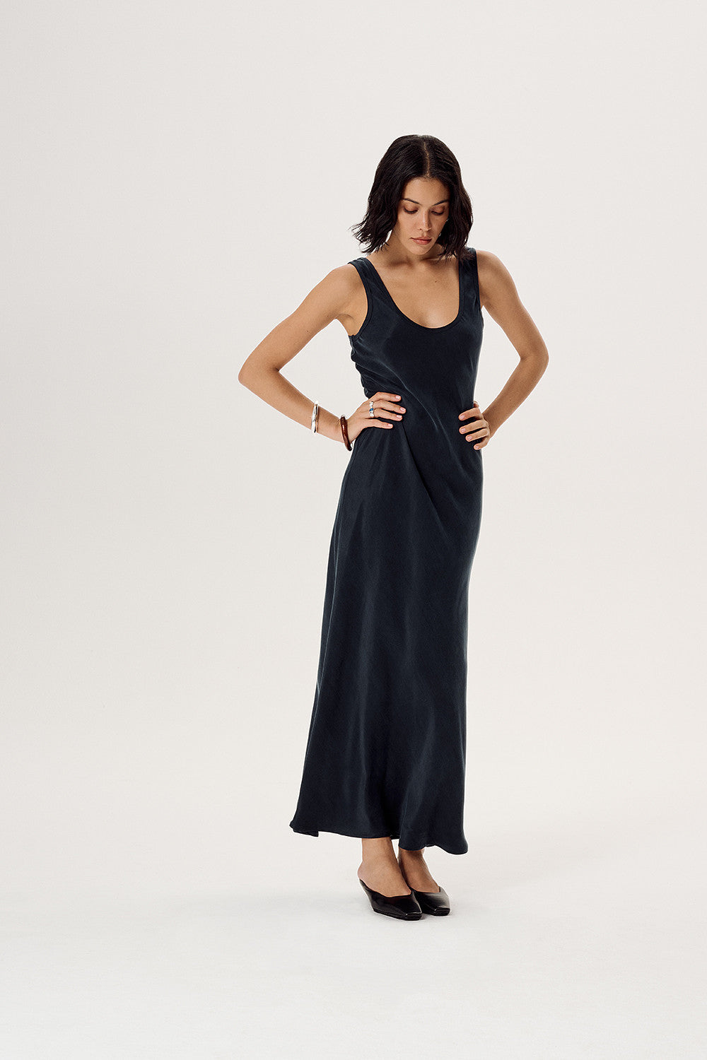 MAXI DRESS NEIL NAVY