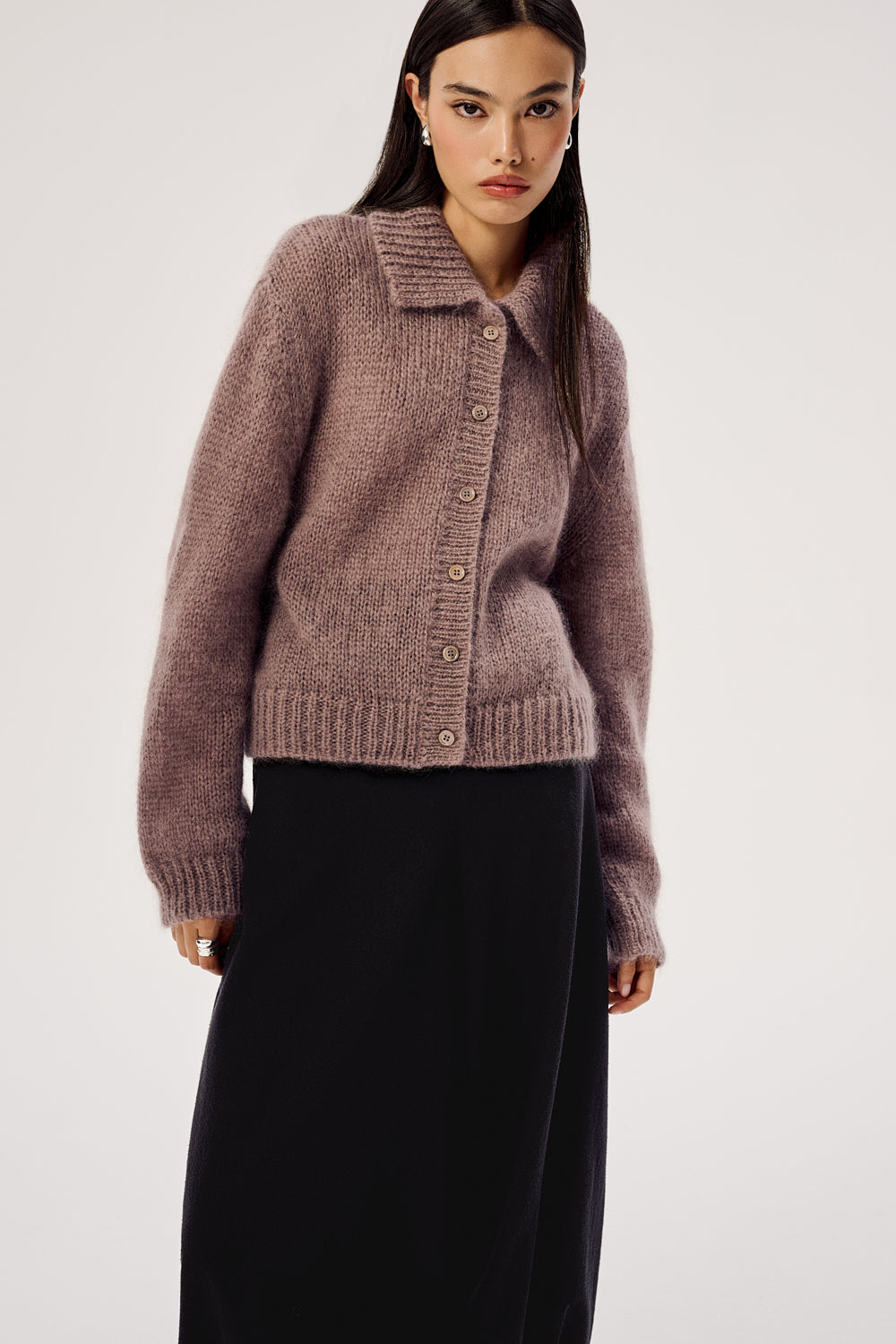 DAWSON CARDIGAN BROWN