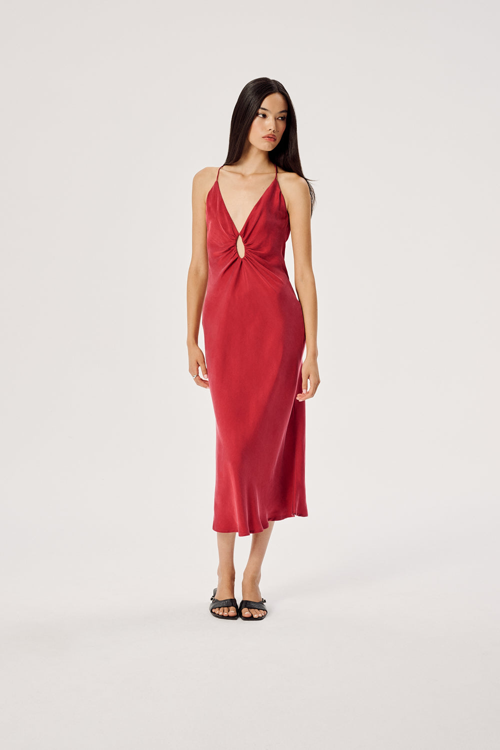 SUKIENKA MAXI FRAISE