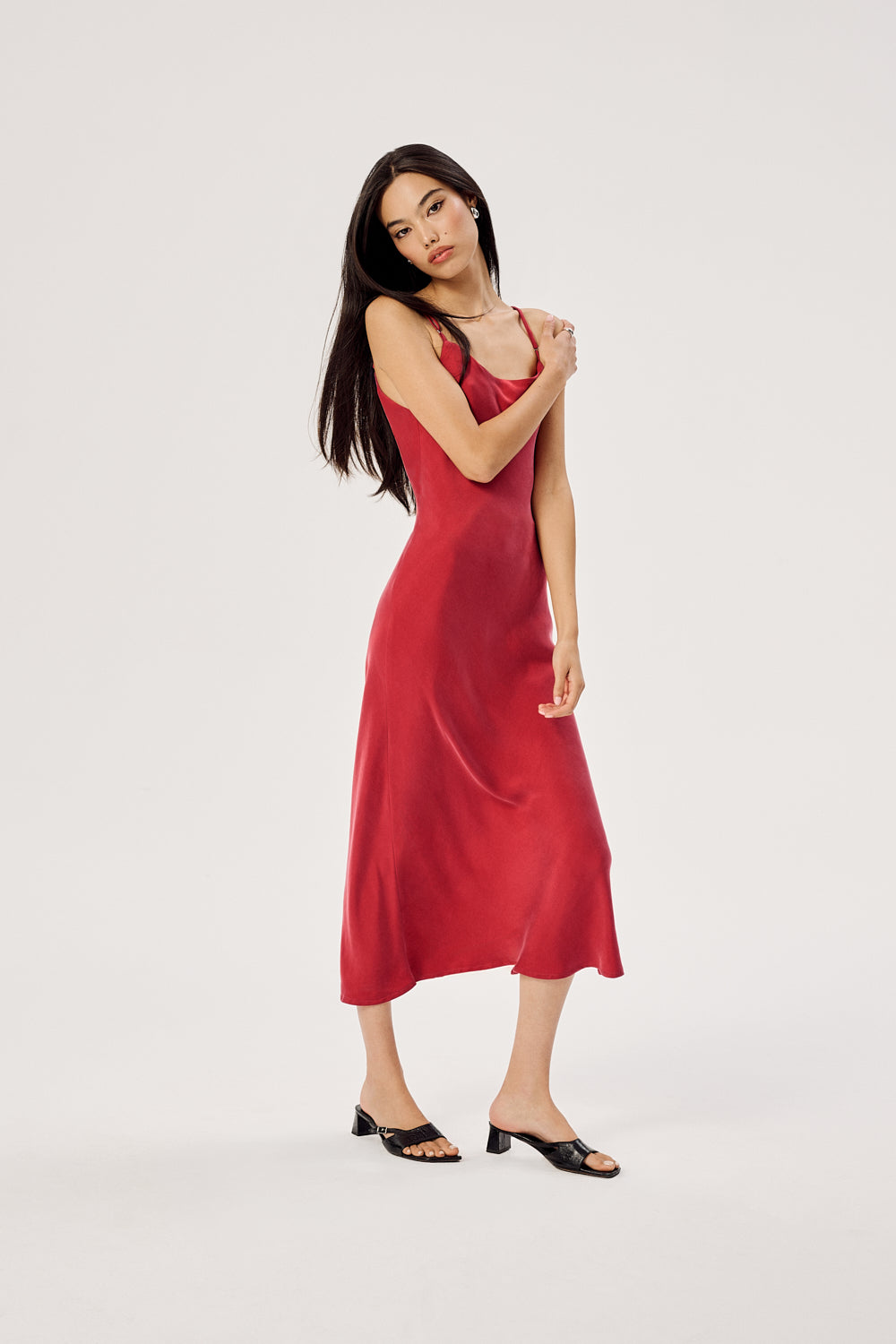 SUKIENKA MAXI FRAISE