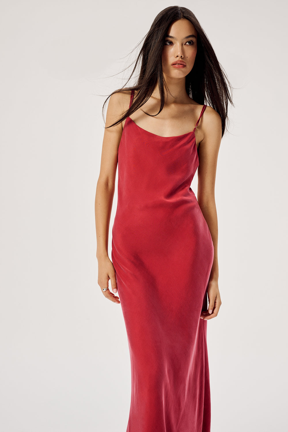 SUKIENKA MAXI FRAISE