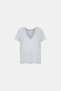 T-SHIRT DOS EN V