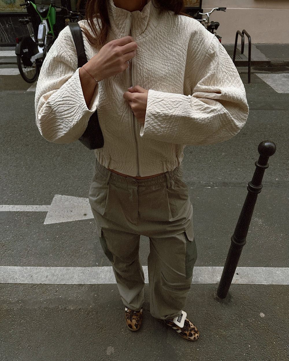 PIERCE CARGO PANTS KHAKI