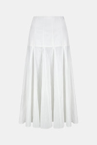 AMBIENT MAXI SKIRT WHITE