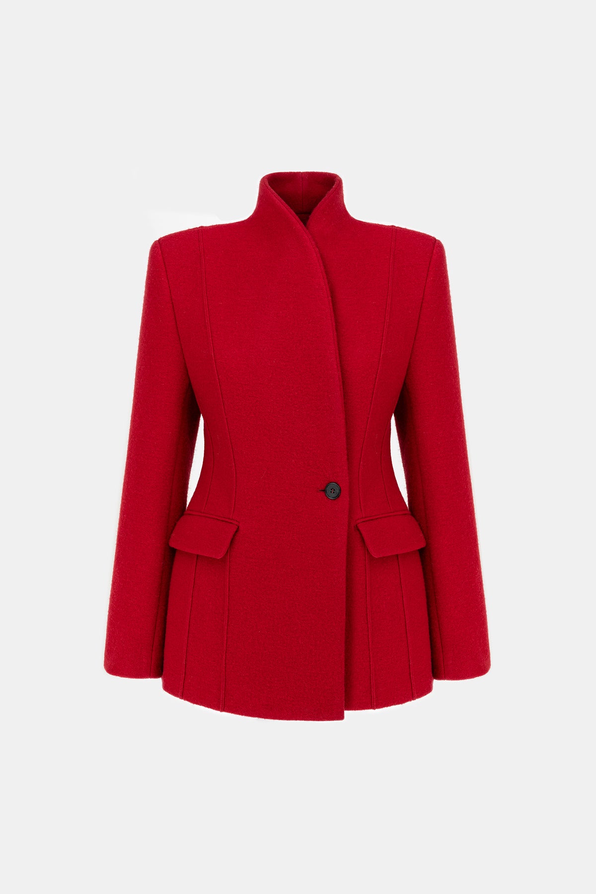 WOOL BLAZER SUITS RED