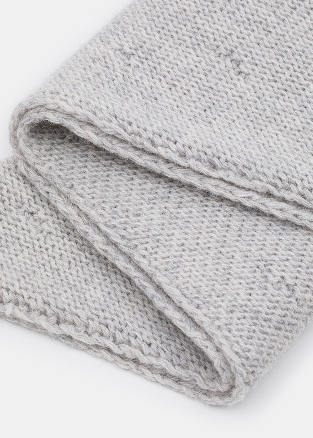 SAKI WOOLEN BANDANA LIGHT GREY