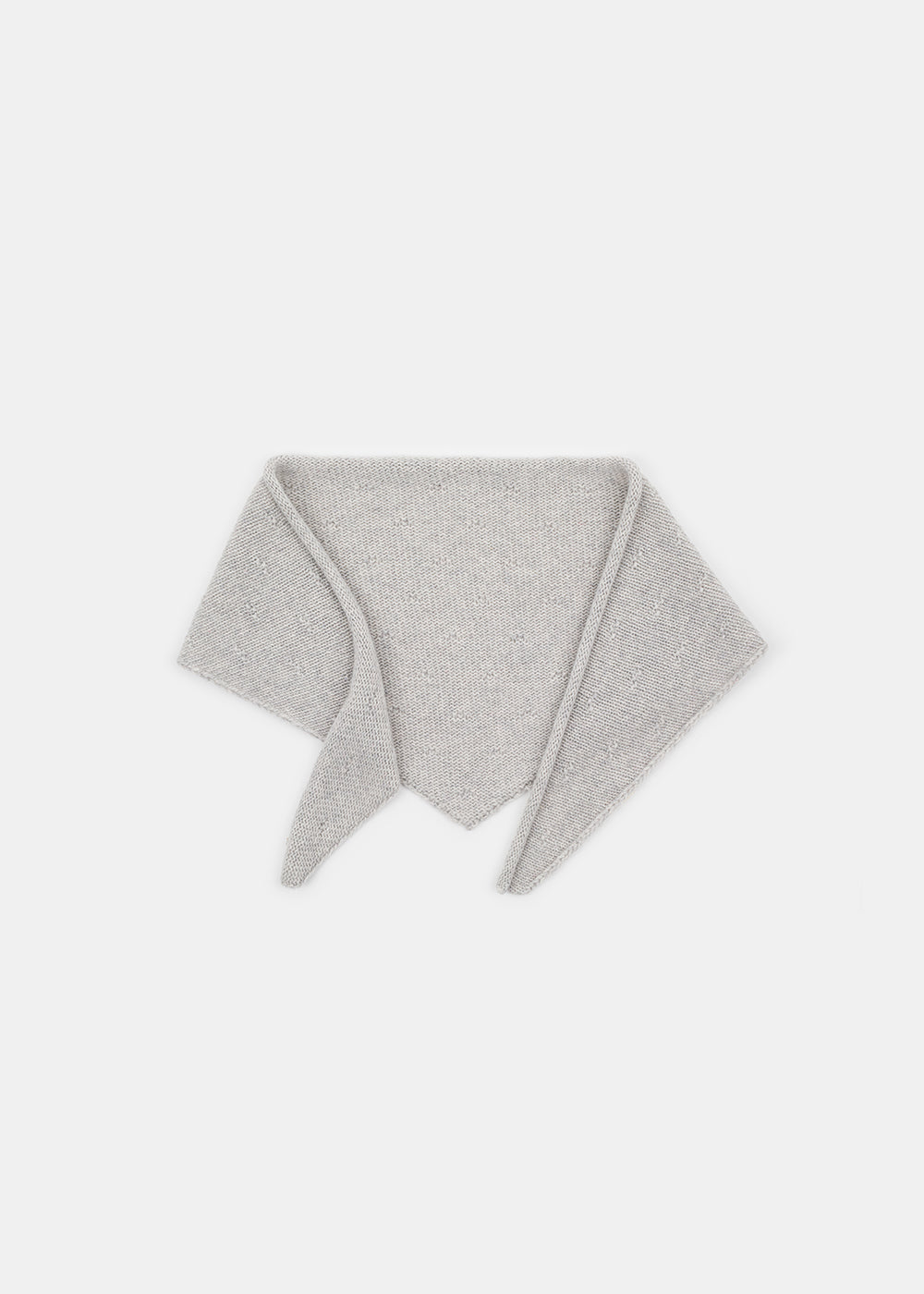 SAKI WOOLEN BANDANA LIGHT GREY