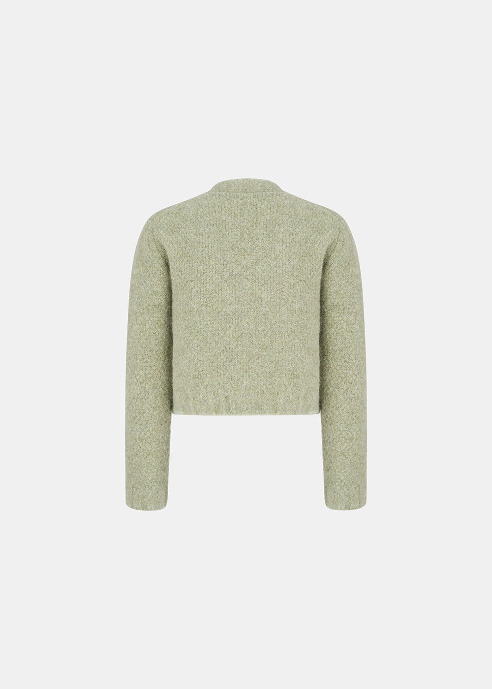 GETTY WOLLSTRICKJACKE GRÜN