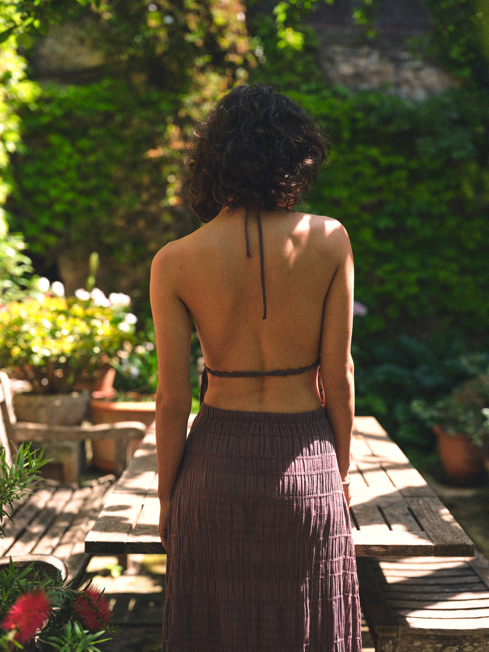 TOP BRISA CIEMNY BRĄZOWY