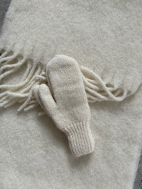 RĘKAWICZKI WEŁNIANE SNUG ECRU