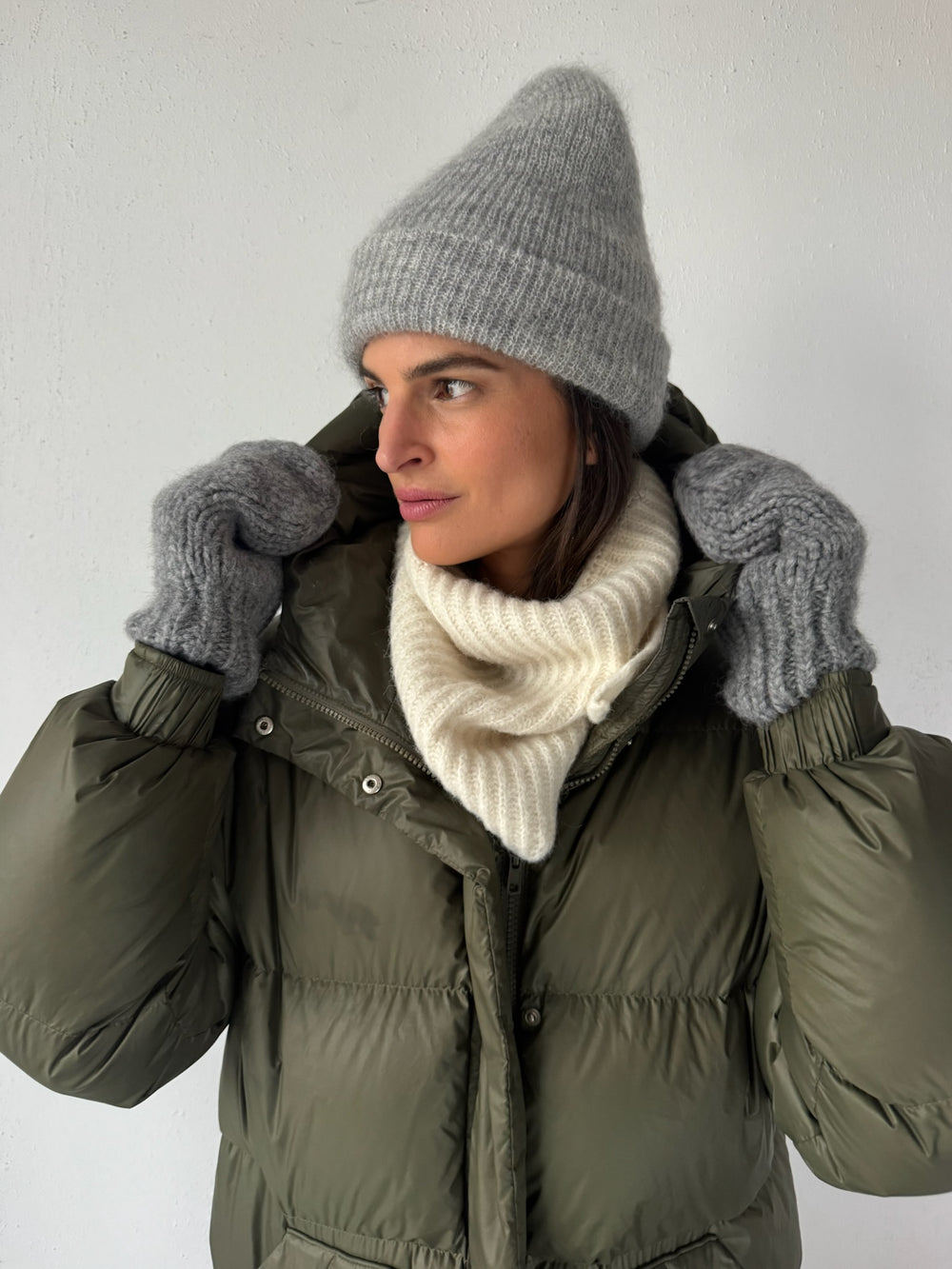 PIXIE WOLLHUT GRAU