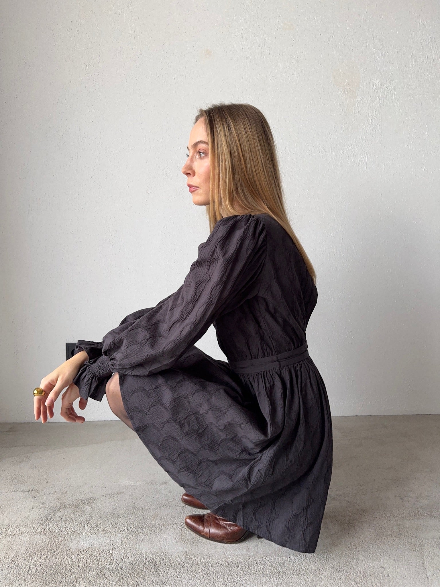 LAYLA KLEID GRAPHIT