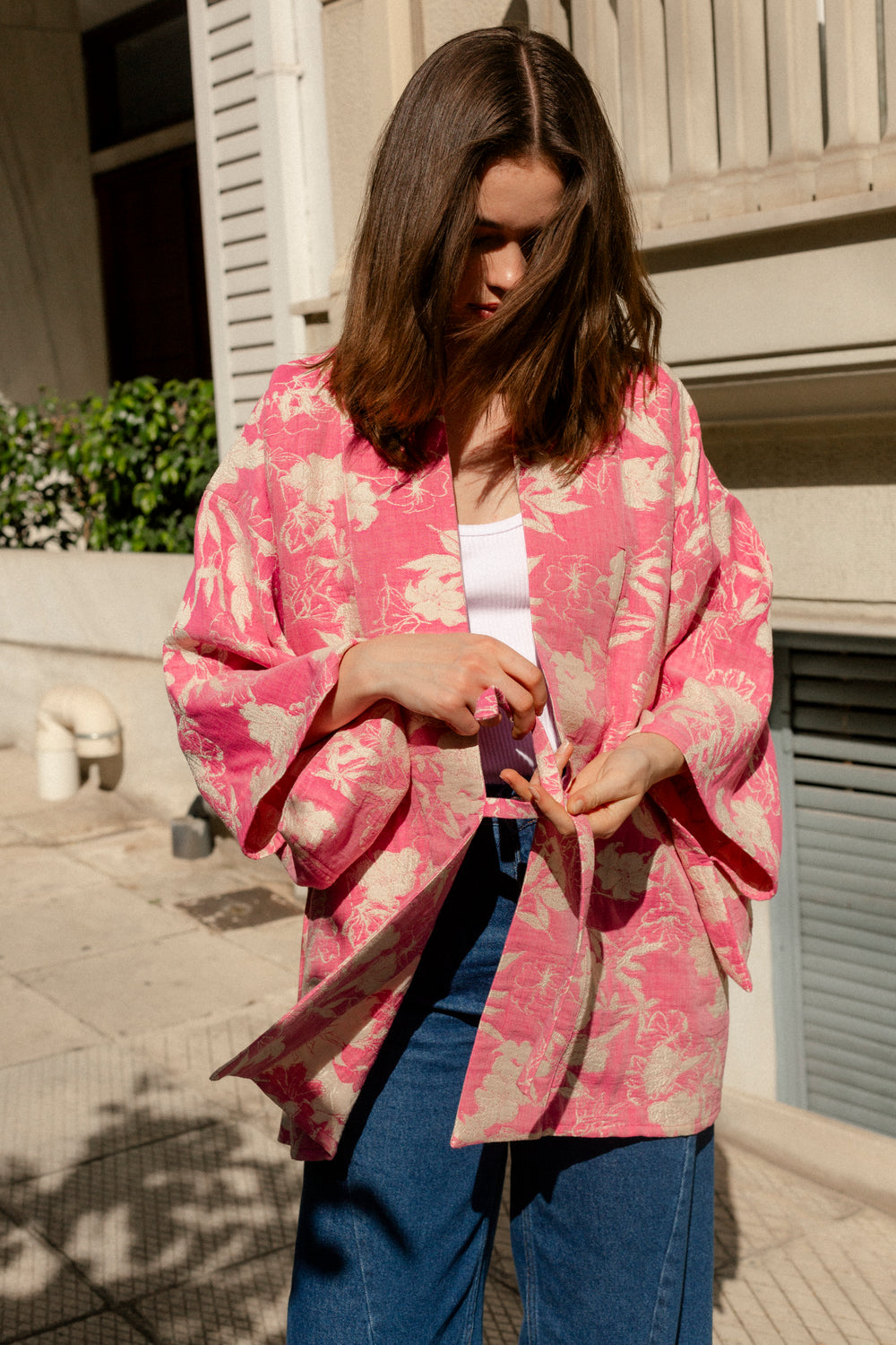 AKIRA KIMONO ROSE