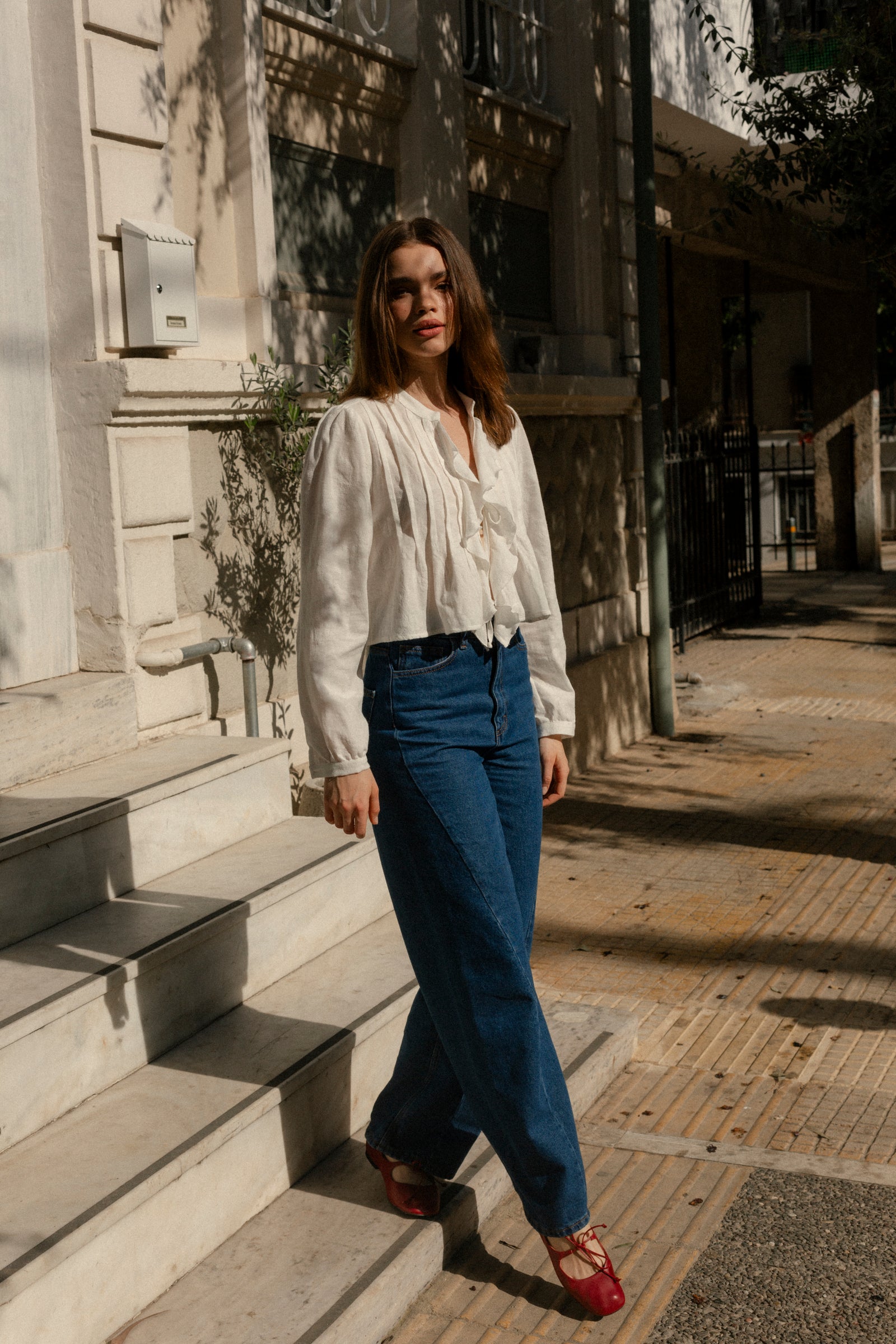 AYSE SHIRT WEISS