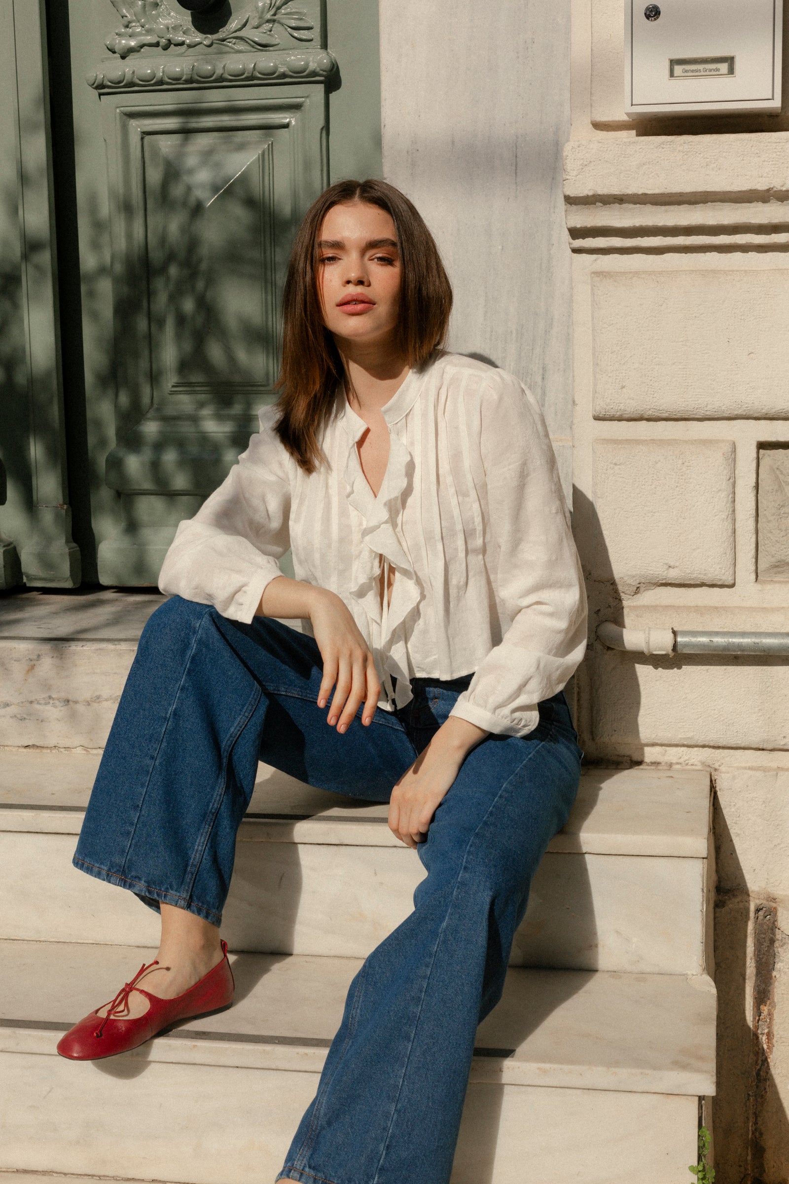 AYSE SHIRT WEISS