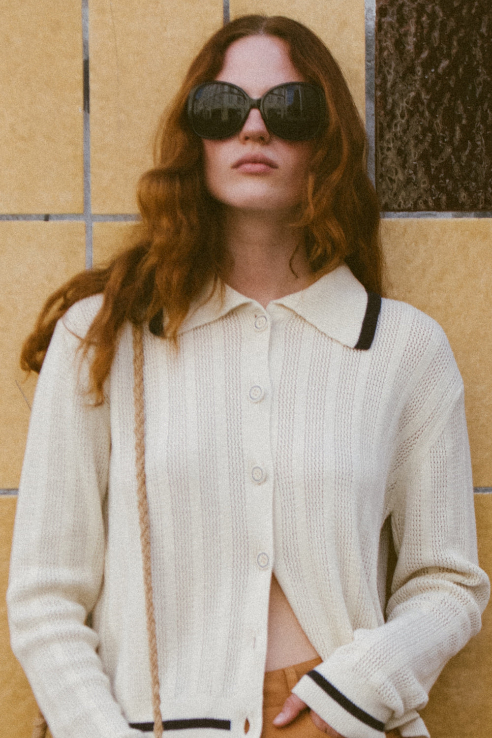 LITE CARDIGAN ECRU