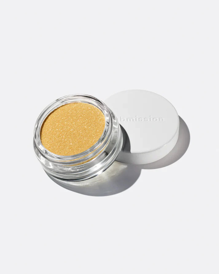 Submission Beauty Glitter staubte Gold bestäubt