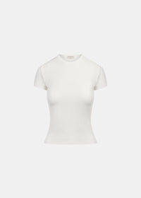 T-SHIRT 3 POINTS ECRU